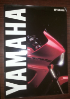 Yamaha Gamma Modelli 1992 Depliant Originale Italiano Factory Sales Brochure Catalog Prospekt - Motoren