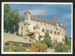 ORON VD Lavaux Château Schloss Schweizer Wanderkalender 1954 - Oron