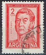 ARGENTINA #  STAMPS FROM YEAR 1961 STANLEY GIBBONS 1035 - Gebraucht