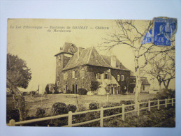 Environs De  GRAMAT  :  Château De  MORDESSON      1940 - Gramat