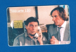 VARIÉTÉS * 10 / 95 CLAVIER - DEPARDIEU  F596  970  GEM1A  DN - 9 CARAC. LASERS X 2 LIGNES - B62  UTILISÉE - Errors And Oddities