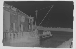 Négatif Photo 6x9 Cm Original De Lowestoft (péniche MART BIRCH) - Lowestoft Ship Vintage Celluloid Negative - Lowestoft