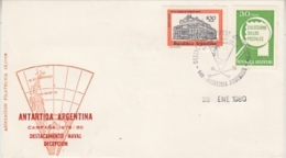 Argentina 1980 Antarctica Base  Destacamento Naval Decepcion Cover (20074) - Other & Unclassified