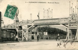 CPA 63 CLERMONT FERRAND BOULEVARD PASTEUR 1910 - Clermont Ferrand