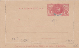 Cote D´Ivoire - Carte-lettre Entier ACEP CL  7 - Cote 55 Euros - Stationery Ganzsache - Brieven En Documenten