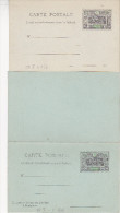 Obock Djibouti - Carte Entier ACEP CP 8 + 9 - Cote 35 Euros - Stationery Ganzsache - Storia Postale