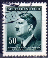 BOHEMIA & MORAVIA 1942  Adolf Hitler  - 50h. - Green   FU - Usados