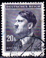 BOHEMIA & MORAVIA 1942  Adolf Hitler  - 20k. - Violet  FU - Usados