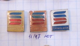 CENTROSLAVIJA Novi Sad (Serbia) YUGOSLAVIA / TRADE AND EXPORT-IMPORT / LOT PINS - Lots