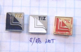 TIZ Metal Tin Industry Zagreb (Serbia, Yugoslavia)  LOT PINS - Sets