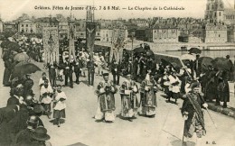 CPA 45 ORLEANS FETES DE JEANNE D ARC LE CHAPITRE DE LA CATHEDRALE - Orleans