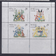 Hutt River Province (Australia) 1982 Coats Of Arms Of Members Of The Casley Family S/S MNH - Werbemarken, Vignetten