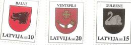 Latvia 2003 Bird Swan ,animal,logo City Ventspils MNH - Zwanen