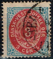 Antilles Danoises - 1873 - Y&T N° 6, Oblitéré - Deens West-Indië