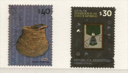 Abrogation Des Lois D'impunité & Artisanat Selk'nam.  2 T-p Oblitérés Hautes Faciales. Côte 30 € - Used Stamps