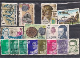 Spain Small Collection Used Stamps - Verzamelingen