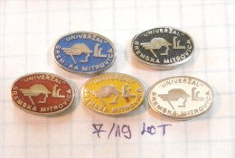 UNIVERZAL Sremska Mitrovica (Serbia) Yugoslavia /  / LOT PINS - Loten