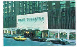 US-589   NEW YORK : Park-Sheraton Hotel ( With Old American Cars) - Bar, Alberghi & Ristoranti