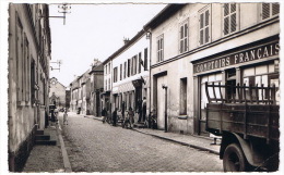 VILLETANEUSE RUE ROGER SALENERO ET EGLISE SAINT LIPHARD  COMPTOIRS FRANCAIS - Villetaneuse