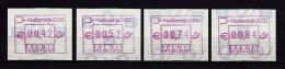 LOT 4 TIMBRES DE BELGIQUE- TIMBRES DE DISTRIBUTEURS- ANNÉE 2002 NEUFS**- N°59 - 4 VALEURS INDIVISIBLES- - Andere & Zonder Classificatie