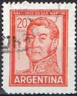 ARGENTINA #  STAMPS FROM YEAR 1967  STANLEY GIBBONS 1039 - Used Stamps