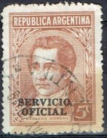 ARGENTINA #STAMPS FROM YEAR 1938  STANLEY GIBBONS O671 - Officials