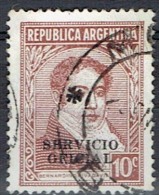 ARGENTINA #STAMPS FROM YEAR 1938  STANLEY GIBBONS O667 - Oficiales