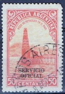 ARGENTINA #STAMPS FROM YEAR 1938  STANLEY GIBBONS O675 - Oficiales