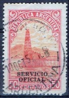 ARGENTINA #STAMPS FROM YEAR 1938  STANLEY GIBBONS O675 - Oficiales