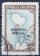 ARGENTINA #STAMPS FROM YEAR 1938  STANLEY GIBBONS O827 - Officials