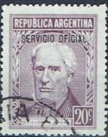 ARGENTINA #STAMPS FROM YEAR 1938  STANLEY GIBBONS O897 - Oficiales