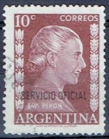 ARGENTINA #STAMPS FROM YEAR 1953  STANLEY GIBBONS O855 - Service