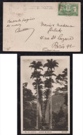 Brazil Brasil 1931 Postcard Single Use 200R Revolucao Paris France - Storia Postale