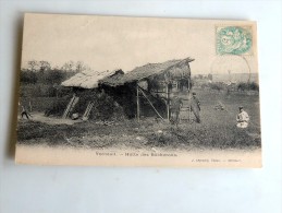 Carte Postale Ancienne : VERNEUIL : Hutte Des Bûcherons, Facteur - Verneuil Sur Seine