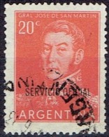 ARGENTINA #STAMPS FROM YEAR 1938  STANLEY GIBBONS O872 - Servizio