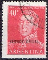 ARGENTINA #STAMPS FROM YEAR 1938  STANLEY GIBBONS O870 - Servizio