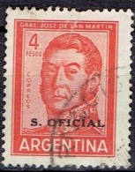 ARGENTINA #STAMPS FROM YEAR 1955  STANLEY GIBBONS O1051 - Servizio