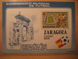 Zaragoza 1982 Mundial Futbol Football World Championships Estadio Romareda Stadium Aragon Spain - Ensayos & Reimpresiones