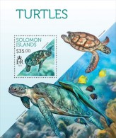 Solomon Islands. 2013 Turtles. (707b) - Turtles