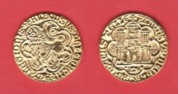 Alfonso X El Sabio 1.252-1.284 Rey De Castilla Y Leon  SC/UNC  Réplica   T-DL-11.232 - Altri & Non Classificati