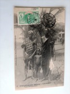 Carte Postale Ancienne : BENIN , DAHOMEY : COTONOU : Types De Dahoméens , Enfant Nu ,timbre De 1913 - Benin