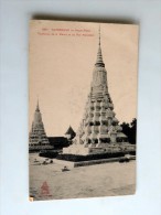 Carte Postale Ancienne : CAMBODGE : PNOM-PENH : Tombeau De La Reine Et Du Roi Norodom, En 1918 - Cambodge