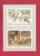 Finnland / Suomi / 1982  Mi.Nr. 916 / 17 , Weihnachten - Issue Date 25.10.1982 - Tarjetas – Máximo