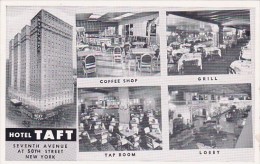 New York City Hotel Taft Coffee Shop Grill Tap Room Lobby - Bar, Alberghi & Ristoranti