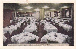 New York City Crstal Bay Dining Room Mcginnis Restaurant - Cafes, Hotels & Restaurants