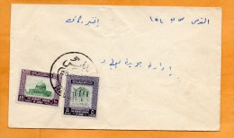 Palestine Jordan Old Cover Mailed - Palestine