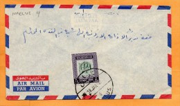Palestine Jordan Old Cover Mailed - Palästina