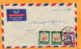 Palestine Jordan Old Cover Mailed - Palestine