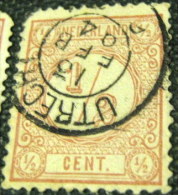 Netherlands 1876 Numeral 0.5c - Used - Gebraucht