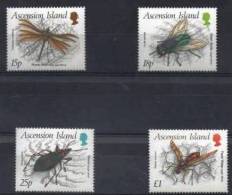 ASCENSION ISLAND: Insectes (yvert N° 478/81) Neuf Sans Charniere. (MNH) - Sonstige & Ohne Zuordnung